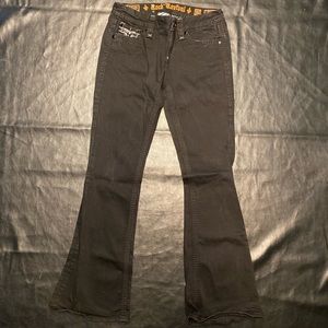 Rock Revival Black Flared Jeans